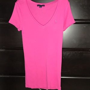 Pink Polo (Ralph Lauren)V-Neck